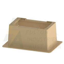 FBNF2B beige fibreglass pillar base